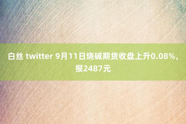 白丝 twitter 9月11日烧碱期货收盘上升0.08%，报2487元