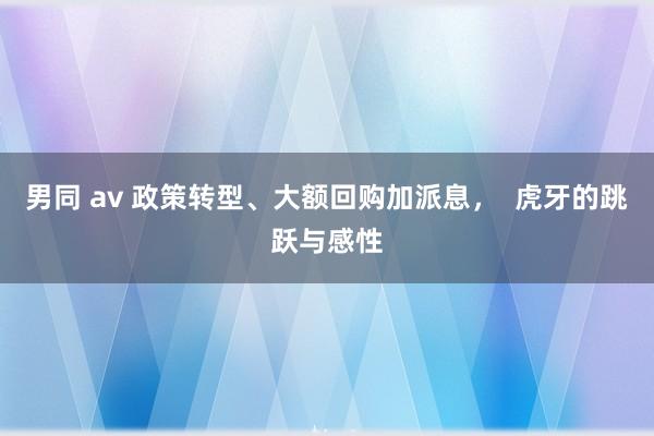 男同 av 政策转型、大额回购加派息，  虎牙的跳跃与感性