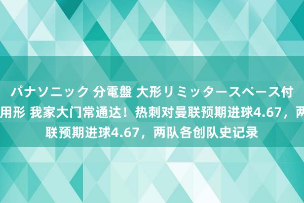 パナソニック 分電盤 大形リミッタースペース付 露出・半埋込両用形 我家大门常通达！热刺对曼联预期进球4.67，两队各创队史记录