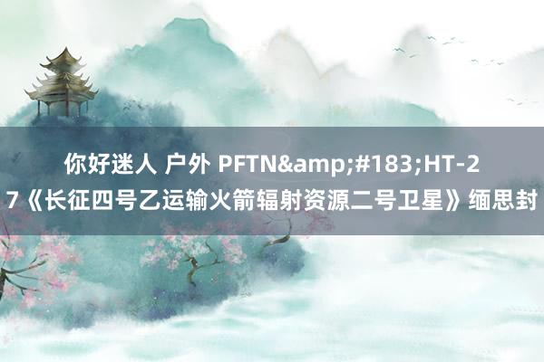 你好迷人 户外 PFTN&#183;HT-27《长征四号乙运输火箭辐射资源二号卫星》缅思封